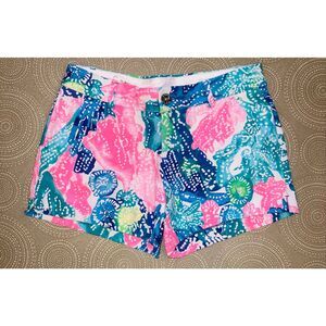 Lilly Pulitzer Callahan knit stretch shorts Multi Boho Batik